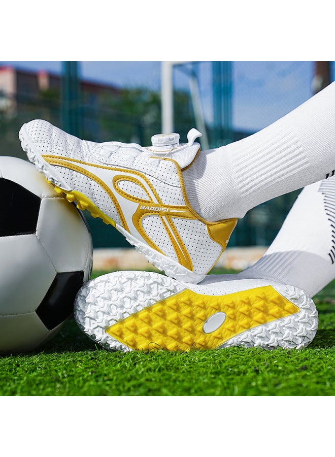 Long Spike Football Shoes For Men And Women, Children's Shoes With Broken Spikes, Anti-slip Rotating Buckle Sports Shoes, Football Shoes
