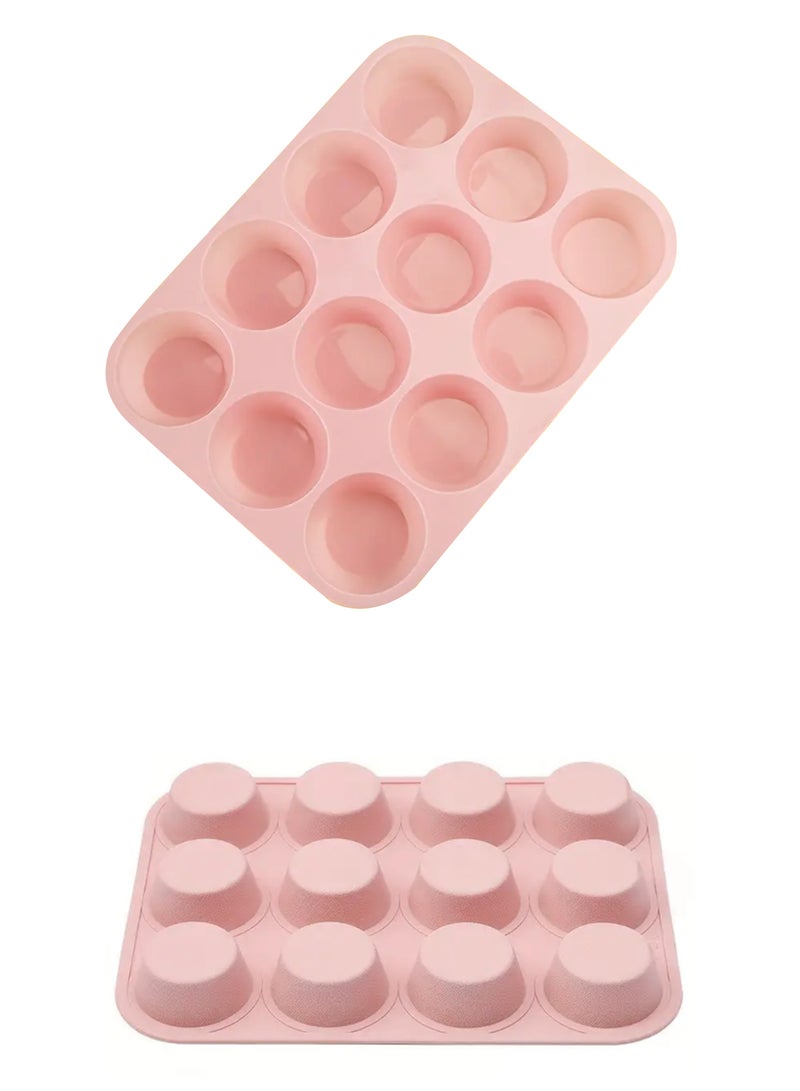BLACKSTONE Silicone Muffin Pan Set, 6-Cup and 12-Cup Muffin Cups 2-Piece Set - Image 3