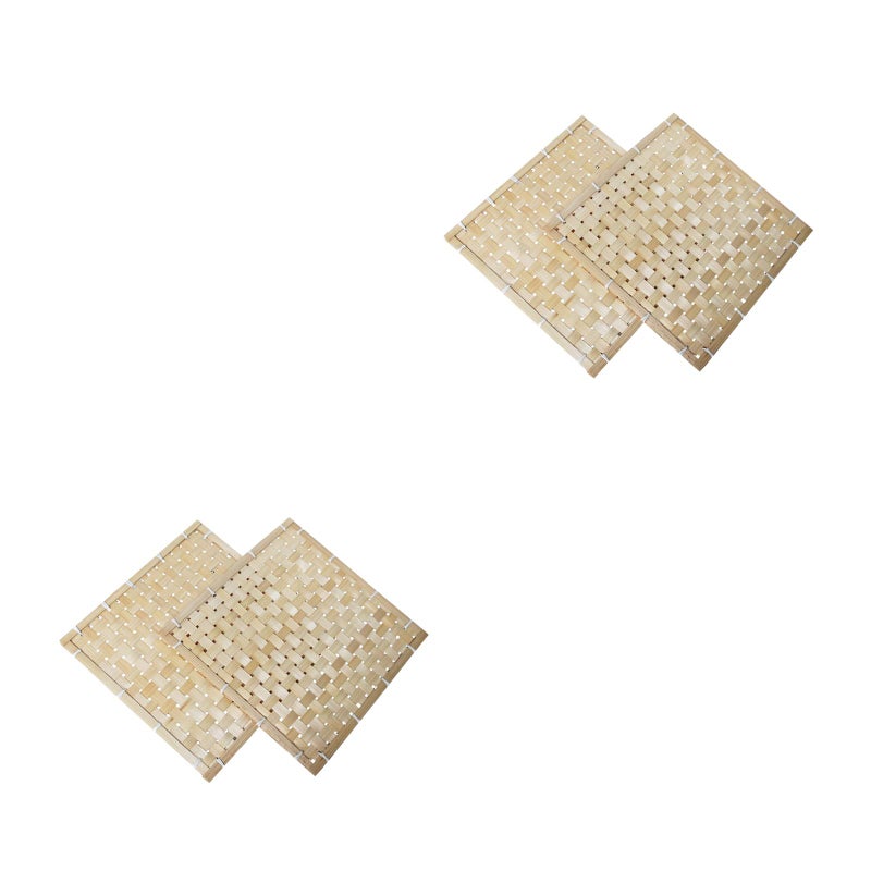 2 Sets 2Pcs Weaving Wall Decors Kindergarten Hotel Corridor Wall Pendants (Assorted Color) - Image 1