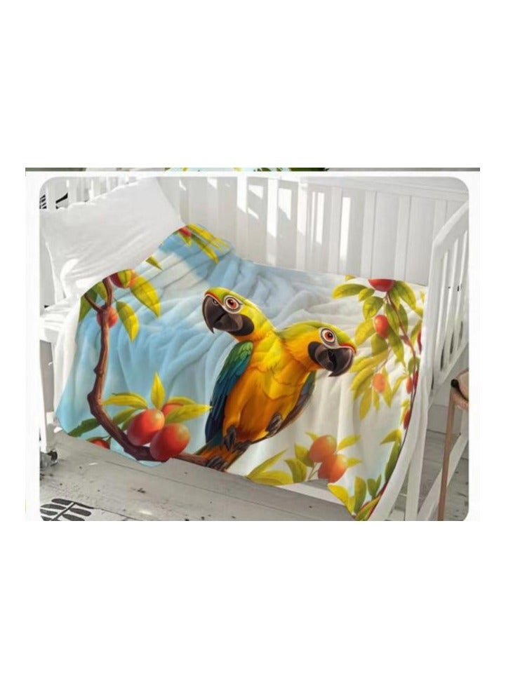 general Children's or student cartoon flannel thin blanket (warm and comfortable, suitable for sleep, games) 100cm*150cm - 680 - Image 3