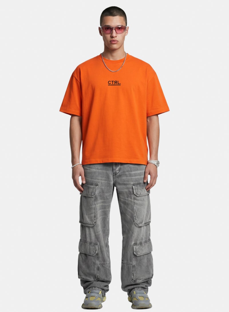 CTRL Signature Boxy-Fit T-shirt - Unisex - Image 1