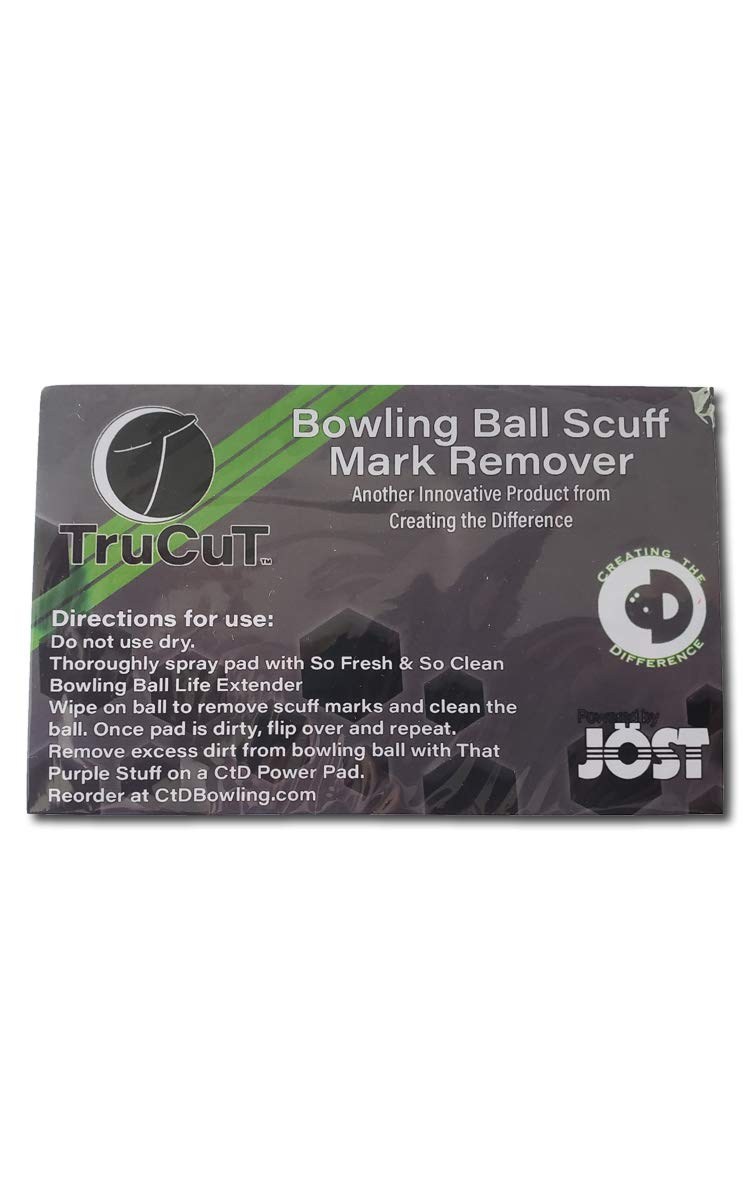 Creating the Difference TruCut Scuff Mark Remover for Bowling Balls | Removes Dirt & Scuff Marks | Bowling Ball Cleaner | Bowling Supplies & Accessories - Image 1