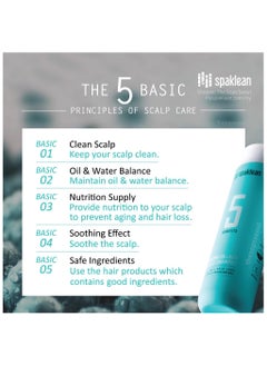 spaklean Amazing Collagen Scalp Shampoo 300ml & Collagen Scalp Massage Tonic for hair nourishing  - Image 4