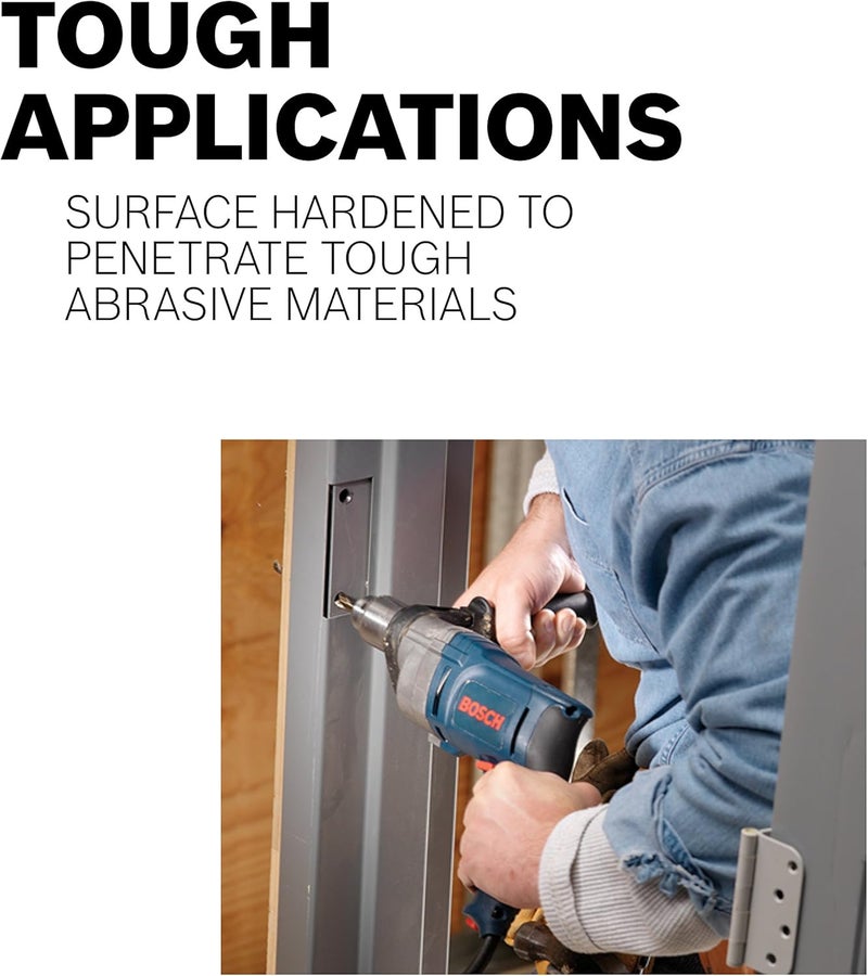 BOSCH CO2132 5/64 In. x 2 In. Cobalt Drill Bit for Hard Steel - Image 4