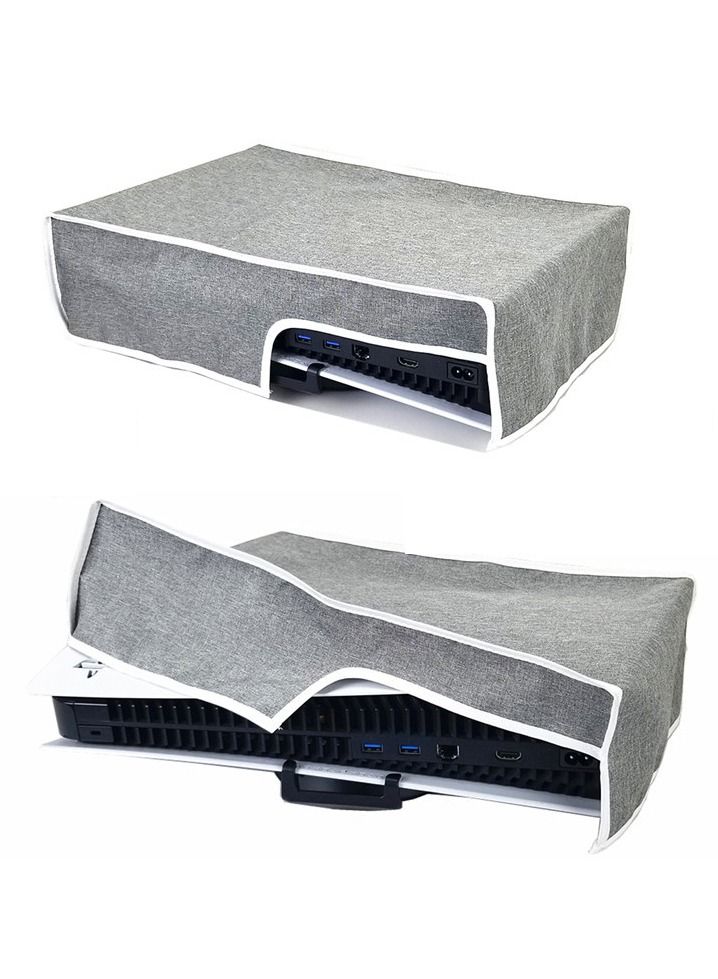 NIBEMINENT For PS5 Dust cover Play station 5 console protection cover Common to both versions Lay flat  - Image 2