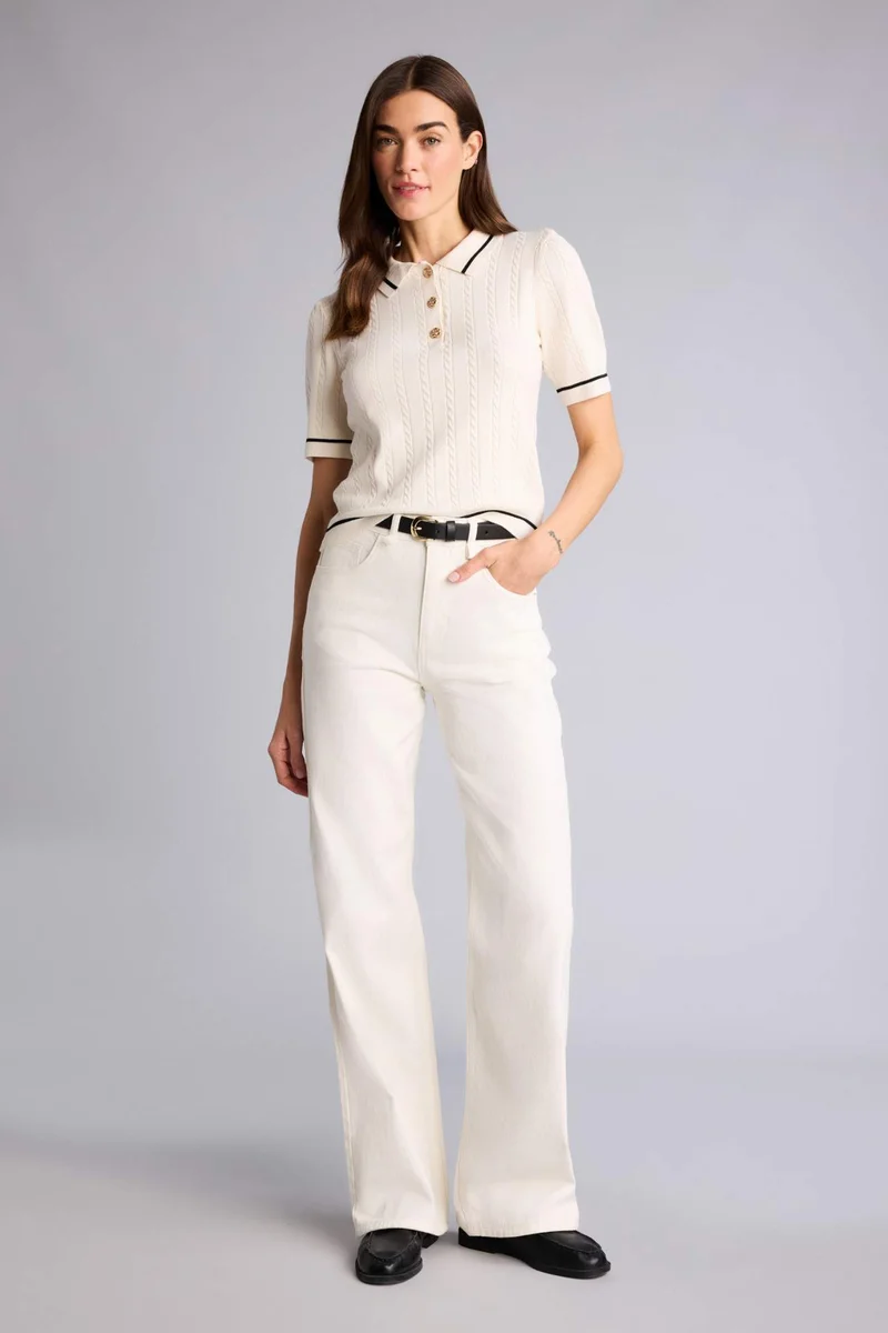 DeFacto Regular Fit Polo Collar Pullover