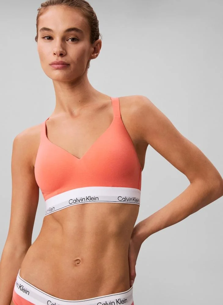 CALVIN KLEIN  Logo Band Bralette Bra for Women | Best Price UAE