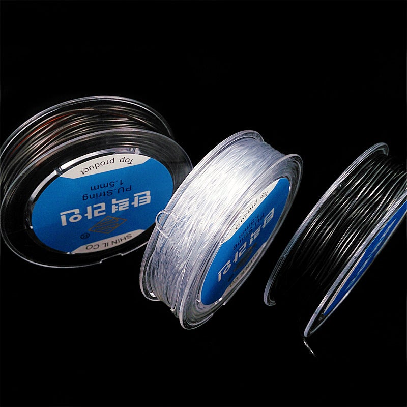 Transparent Elastic Wire Wear-Resistant Bracelet Bracelet Rope Wear Beaded Elastic Rubber Band Crystal Wire Elastic Beaded Wire - Image 4