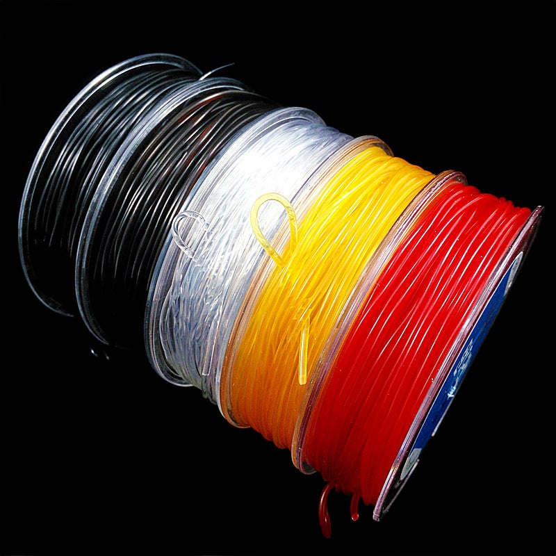 Transparent Elastic Wire Wear-Resistant Bracelet Bracelet Rope Wear Beaded Elastic Rubber Band Crystal Wire Elastic Beaded Wire - Image 3