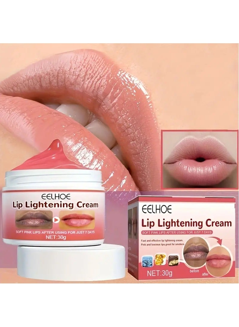 EELHOE Stylish Brightening Lipstick Soften Lip Care Balm Emit Natural Luster Reduce Dead Skin Lighten Lip Lines Balm - Image 3