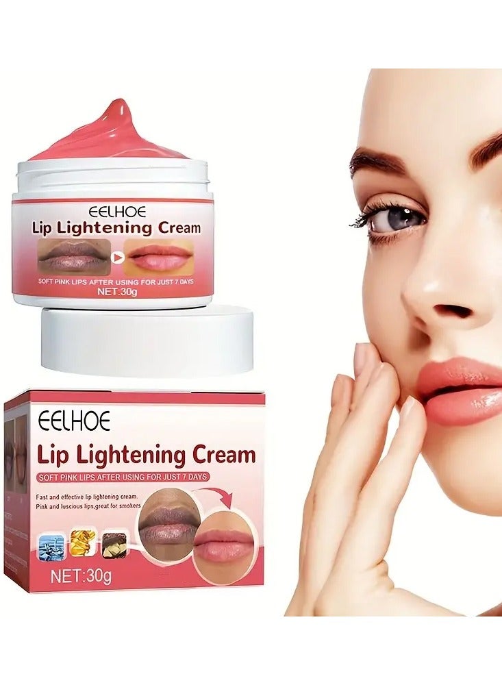 EELHOE Stylish Brightening Lipstick Soften Lip Care Balm Emit Natural Luster Reduce Dead Skin Lighten Lip Lines Balm - Image 1