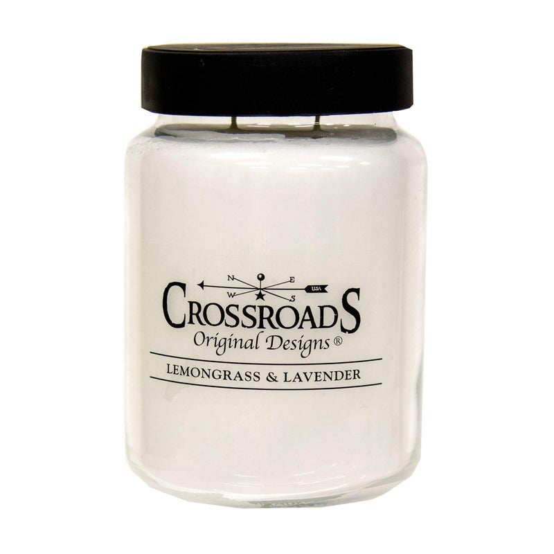 Crossroads Lemongrass  Lavender Jar Candle 26oz