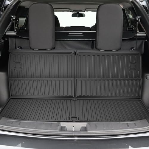 TTX LIGHTING Floor Mats & Cargo Liner & Backrest Mat Fit for 2022-2025 Mitsubishi Outlander (Not Fit PHEV or Sport Models) : Custom Fit All Weather TPE Car Floor Liners - Image 5