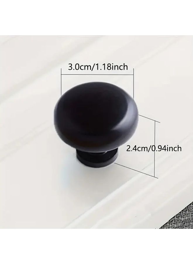 Black Matte Aluminum Cabinet Handles 96mm Hole Spacing 10 Pack - Image 5