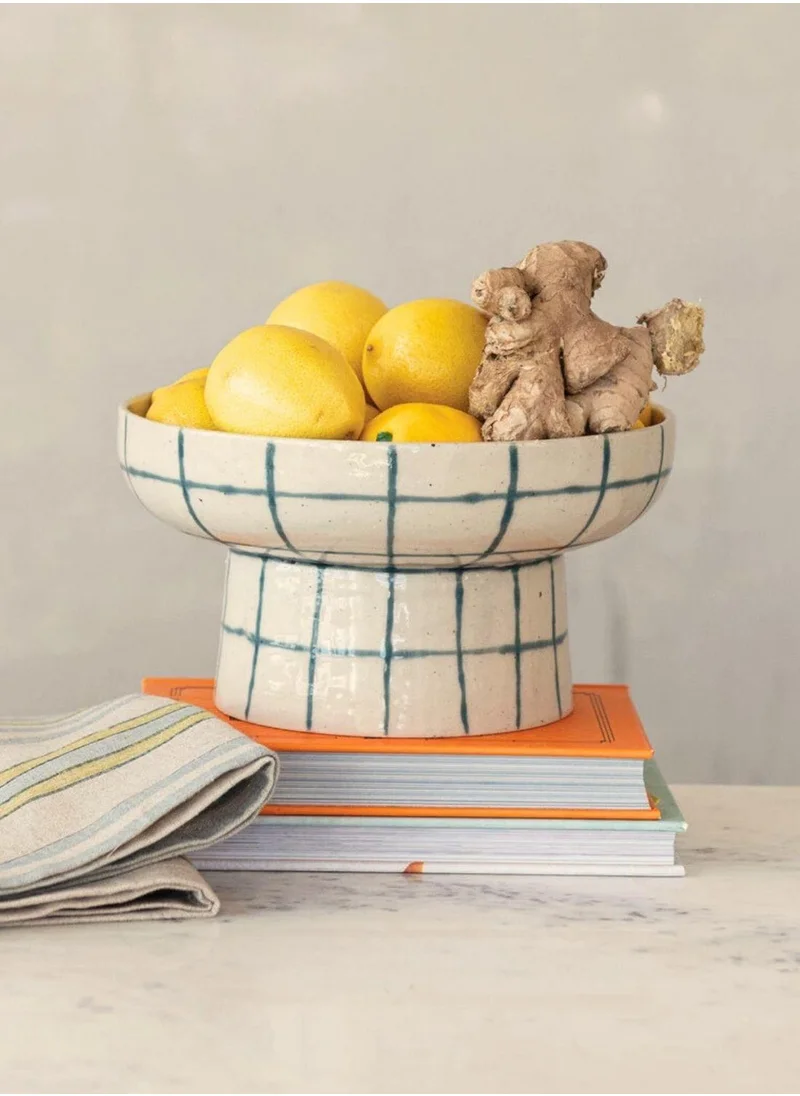 The Saffron Souk Pedestal Bowl