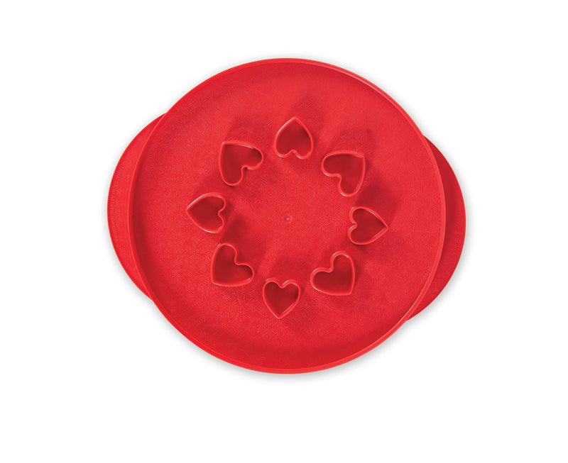 NORDIC WARE Nordic Ware Lattice  Hearts Pie Top Cutter 12 inch 