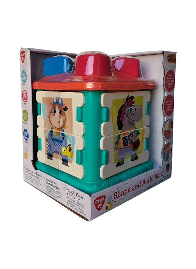 PLAYGO Sand Build Barn  - Image 1