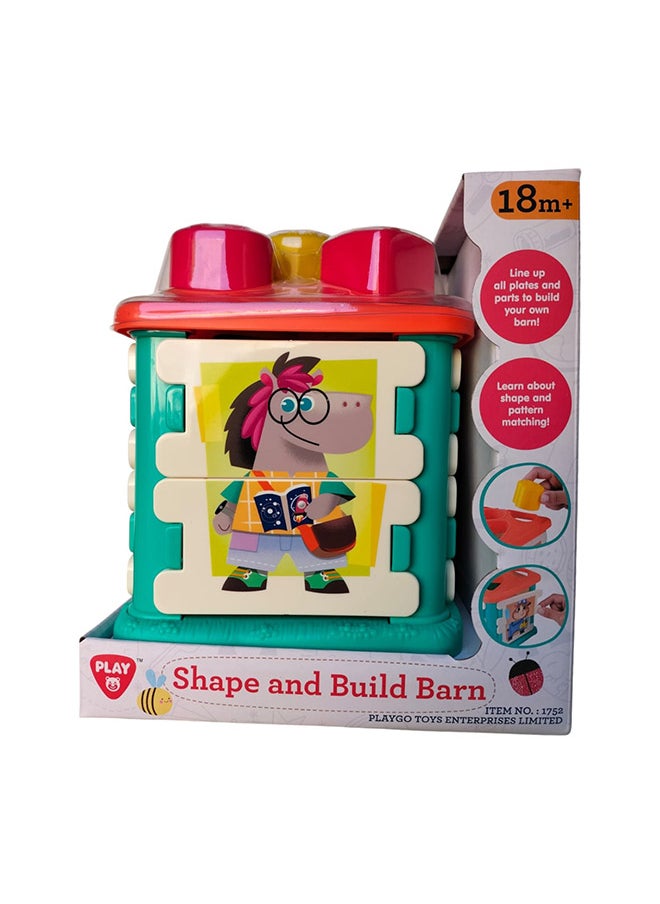 PLAYGO Sand Build Barn  - Image 2