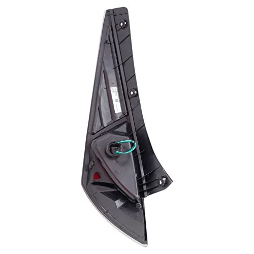 TRQ 2 Piece Driver & Passenger Side Upper Tail Light Assembly Performance Set Red LED Compatible with 2003-2005 Nissan 350Z NI2800163 NI2800174 NI2801163 NI2801174 - Image 3