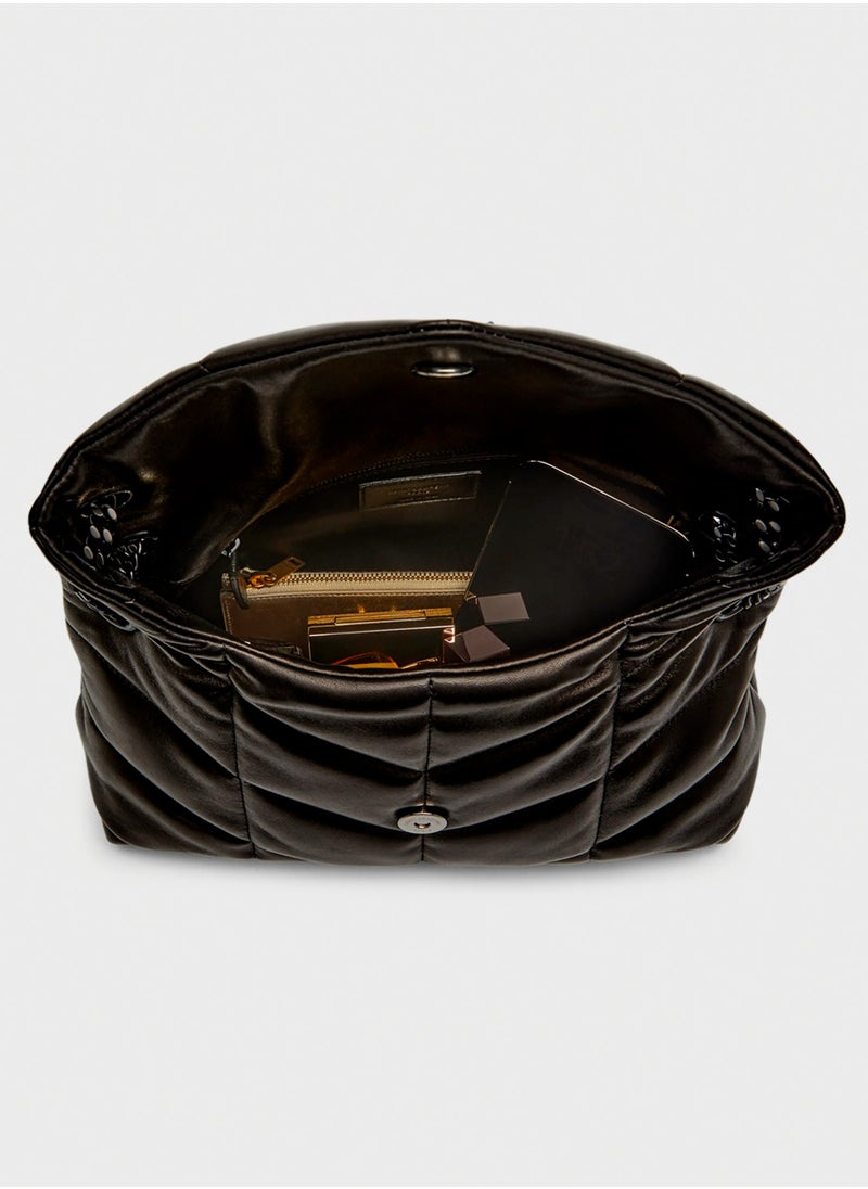 Yves Saint Laurent Lou Puffer Toy YSL Shoulder Bag in Quilted Leather  - Image 3