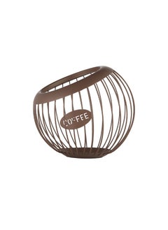 Coffee Pod Holder- Brown