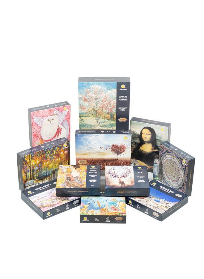 Manufacturer Customized 1000-Piece Puzzle For Adults And Kidsren, Batch Customization, Logo Oem, DIY Processing, Cross-Border-Color:Consult Customer Service For Customization  - Image 5