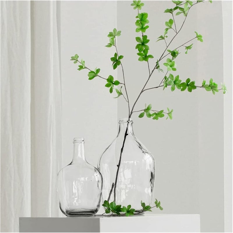 Eva solo Vessel Clear Glass Vase Decorative Tall Flower Vase 46 X 35cm Elegant Transparent Centerpiece for Home, Office & Events Minimalist Modern Design - Image 3