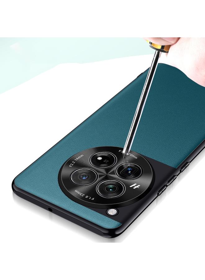 S-TOP Case For OnePlus 12 Plain-Leather All-inclusive Shockproof Phone Case - Image 5