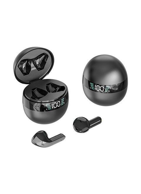 Wireless Headset Bluetooth 5.5 Full Wireless Bluetooth Headset, Bilateral Stereo Waterproof Light Touch Control, Type-C Charging