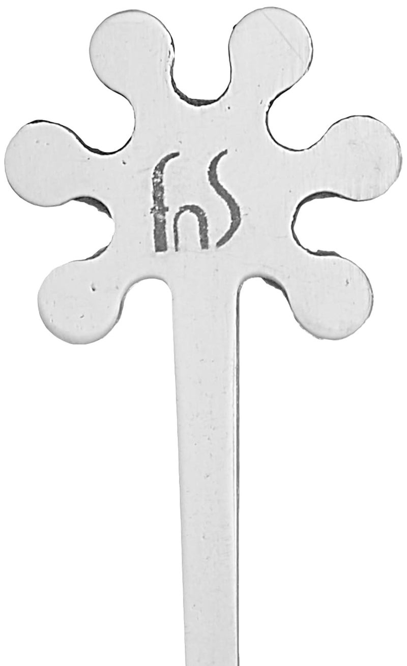 FnS Stainless Steel Fruit Pick with Stand 2Piece Silver - Image 3