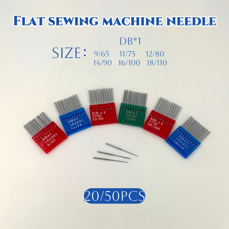 20Pcs Box 965 Industrial Flat Car Sewing Machine Needle Anti Jumping Thread Break - Image 1
