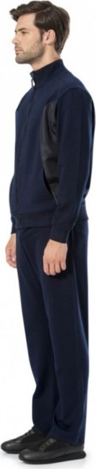 pierre cardin 7000 Men's Tracksuit - Navy Blue  - Image 4