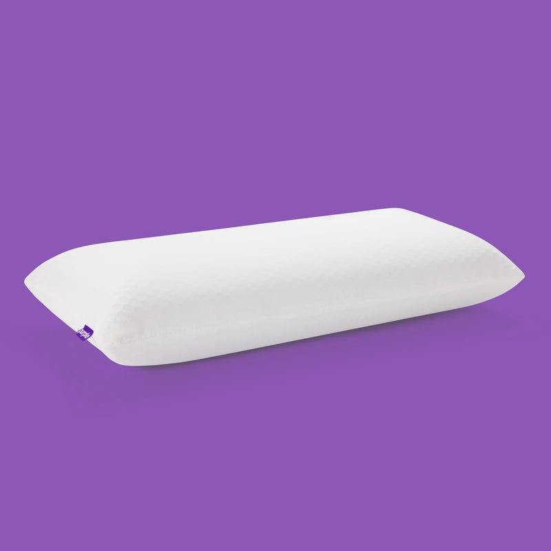Purple Purple Harmony Pillow  King Tall Greatest Pillow Ever Invented 360 Hex Grid  Talalay Latex Core  No Pressure Support Stays Cool Luxurious Comfort 