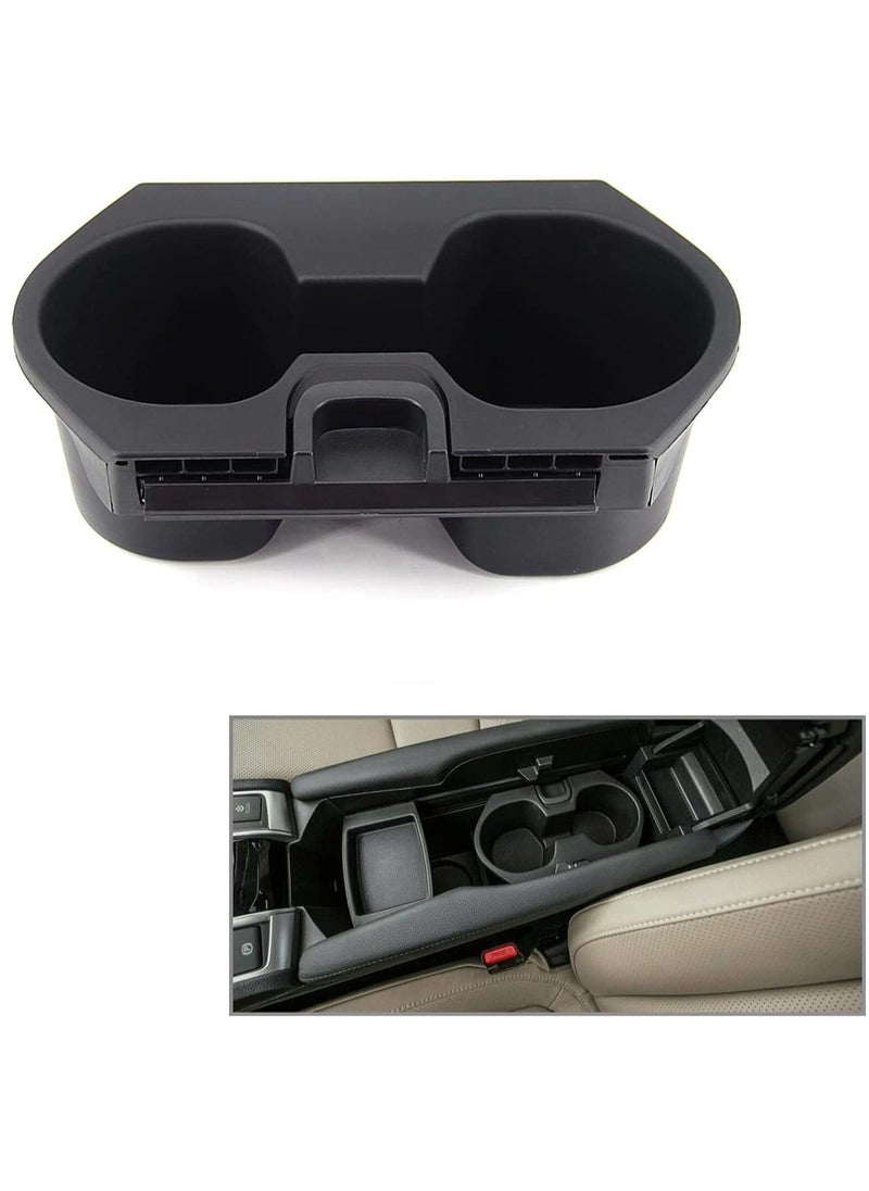KASTWAVE - Console Cup Holder Replacement for Honda Civic 2016-2021 Drink Bottle Holder Adapter Replaces 83446-TBA-A01ZA - Image 1