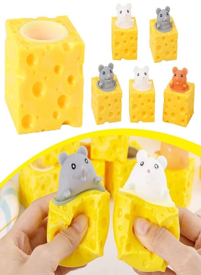 piercing 2Pcs Cheese Squishy, Taba Squishy, Dumpling Squishy-Stretchy Food-Shaped Sensory (Yellow) - Image 2