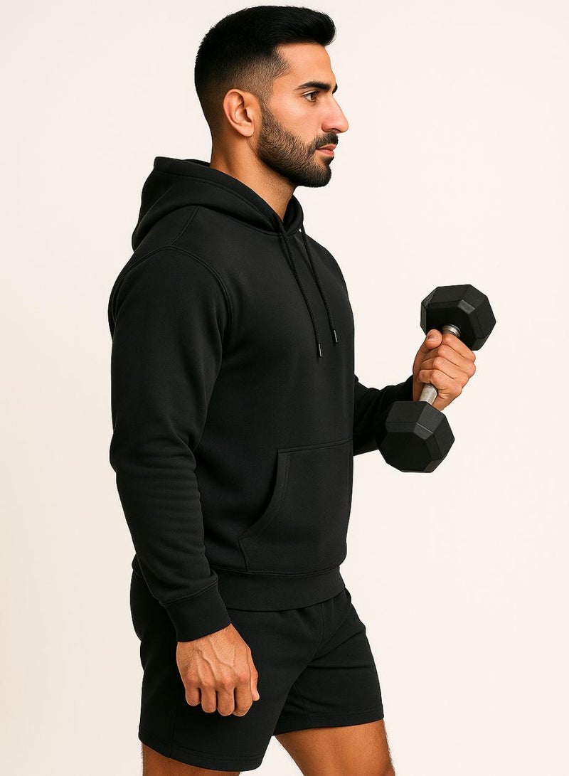 Moveletix Men's Gym Hoodie Lightweight Training - Image 2