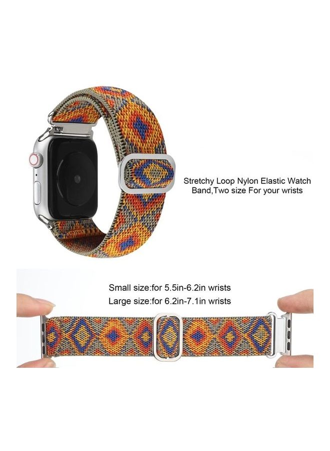 HuHa Replacement Watchbands For Apple Watch Series 7 41mm/6 u0026 SE u0026 5 u0026 4 40mm/3 u0026 2 u0026 1 38mm Multicolour - Image 4