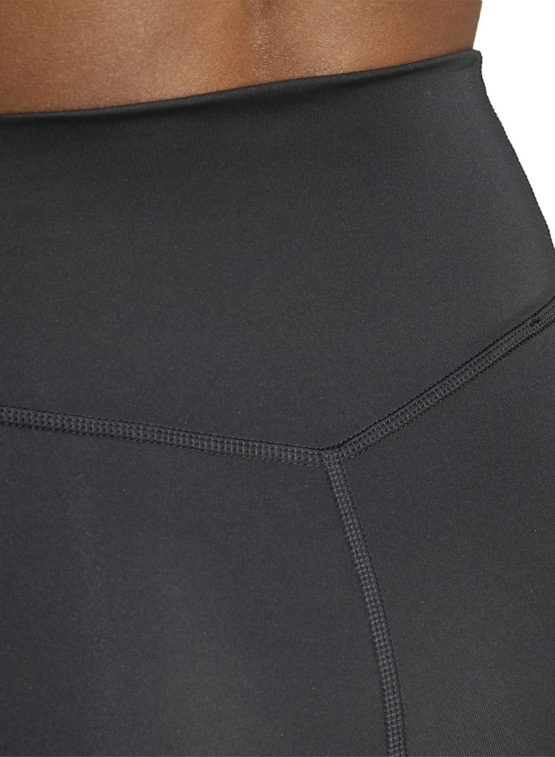 Adidas Optime 3-Stripes 1/4 Short Leggings - Image 3