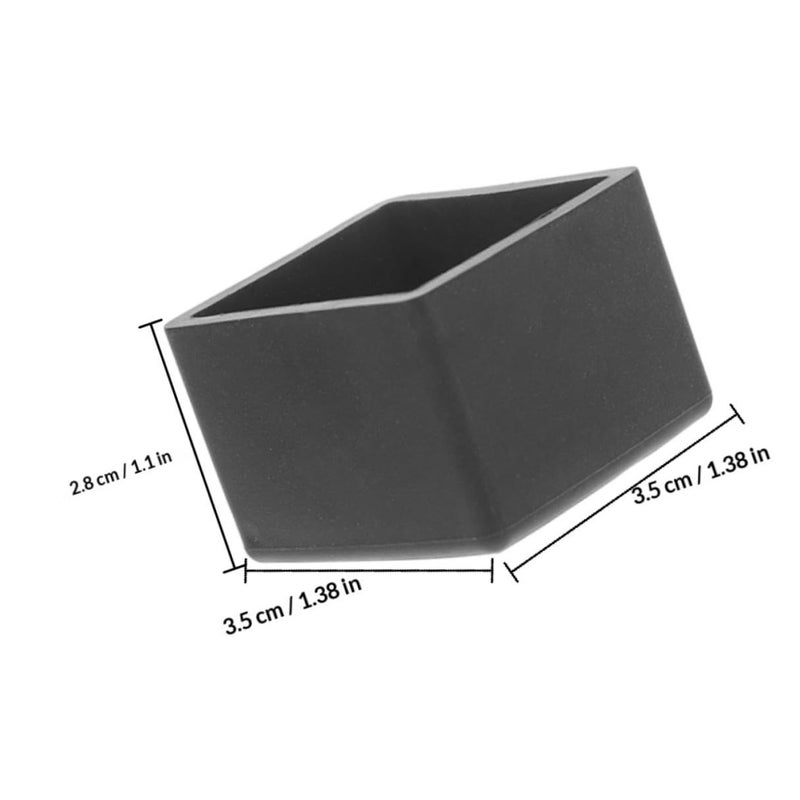 8 Pcs 35x35mm Square Furniture Leg Protectors Anti Slip Floor Pads For Hardwood Tile Protection - Image 3