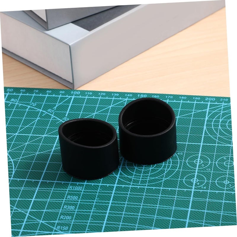 4 Pack Black Rubber Microscope Eyepiece Guards Eye Cups Reduce Fatigue For Prolonged Use - Image 5