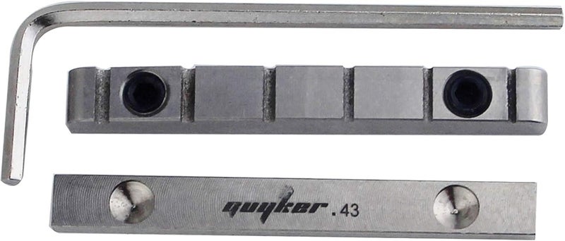 guyker 43mm Adjustable Guitar Nut - Titanium Alloy Bell Nut (43 x 5mm) Split Regulation Replacement Parts Compatible with Les Paul LP Style Guitar - Image 1