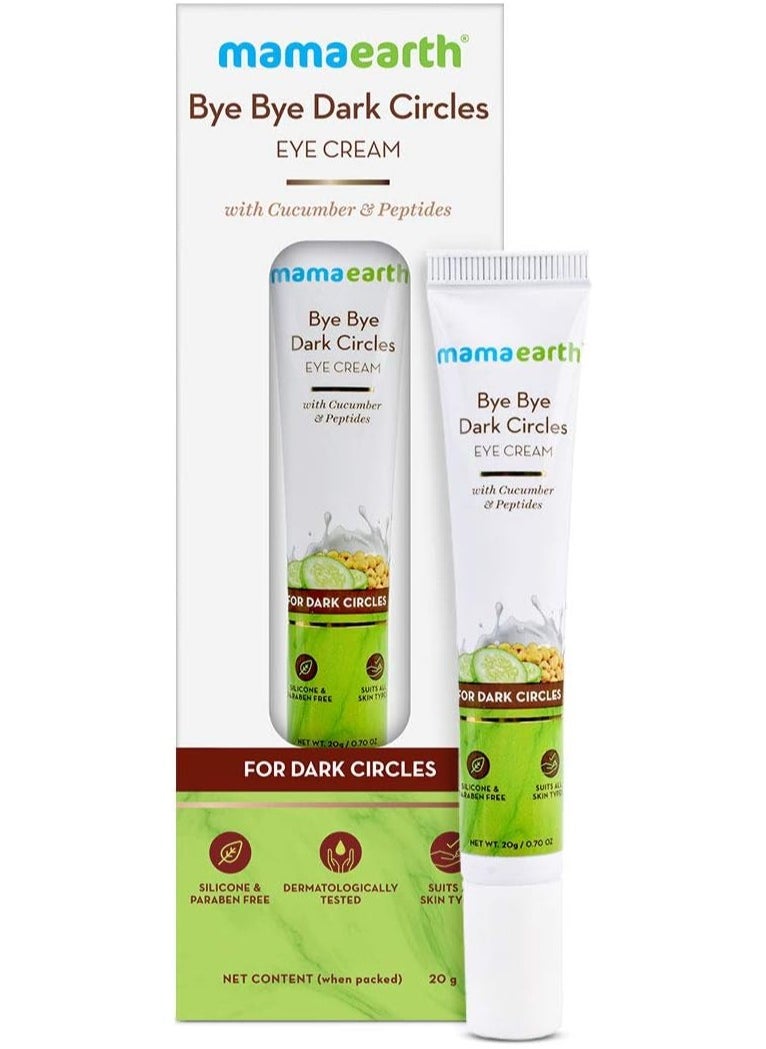 Mamaearth MAMAEARTH Bye Bye Dark Circles Eye Cream 20 ml  - Image 1