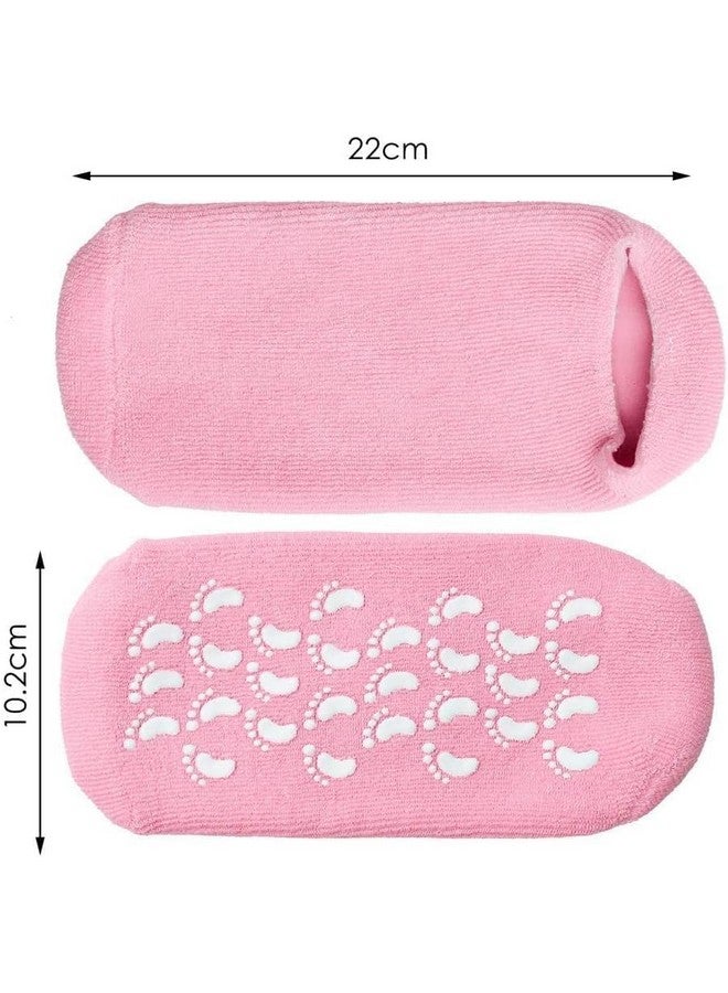 CARTIFY Moisturizing Socks Spa Quality Gel, Repair Dry Cracked Skins For Foot Gloves,Pain Relief Socks Women,Leg Crack Socks,Eliminate Cracks (Spa Gel Shocks-1) - Image 3