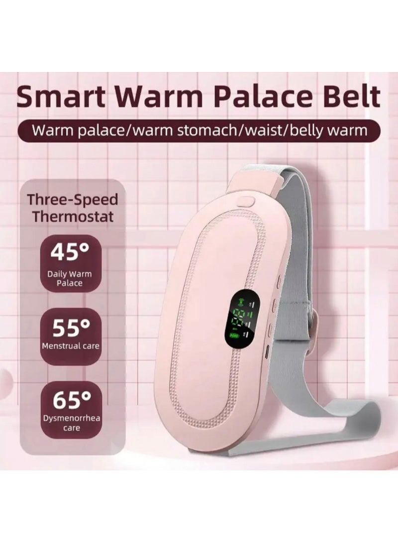 Loquat Heating Belt To Soothe Menstrual Pain With 3 Heat Levels And 4 Vibration Massage Modes - Image 2