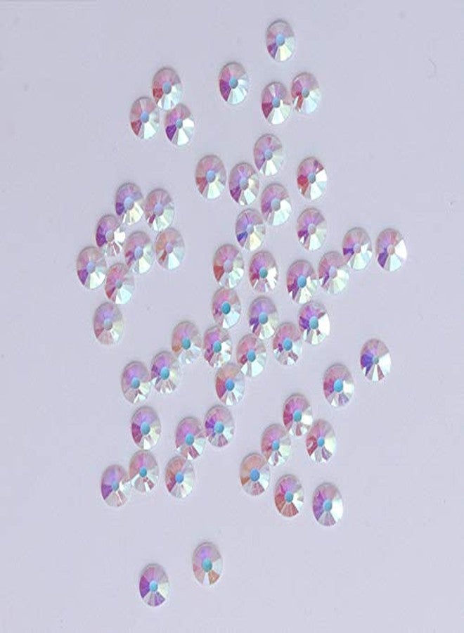 PrettyG 2880pcs SS16 Nail Crystals Bare AB Nail Art Sparkly Round Flatback Rhinestones, Non-Self-Adhesive Bab-S16 - Image 3