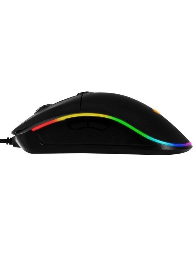 Meetion - Chromatic Gaming Mouse GM20 - Black - Image 1