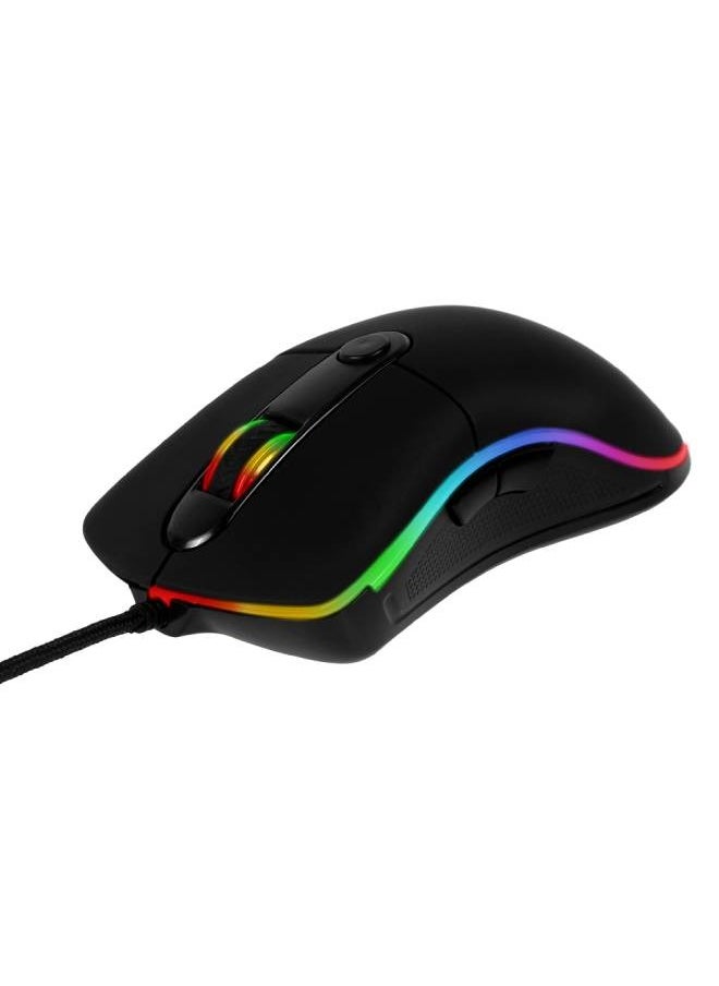 Meetion - Chromatic Gaming Mouse GM20 - Black - Image 1