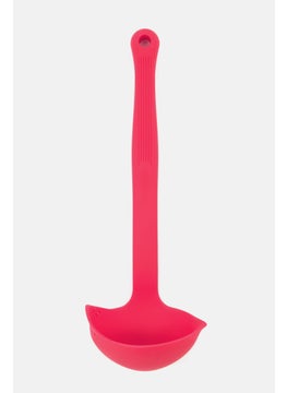 Silicone Ladle with Pouring Spout and Straining Holes 27 cm, Red - pzsku/Z586E23AC7F1F2BAD8786Z/45/_/1739283294/f4eeb5d0-6e5c-4e9a-a59c-635d2ae33044