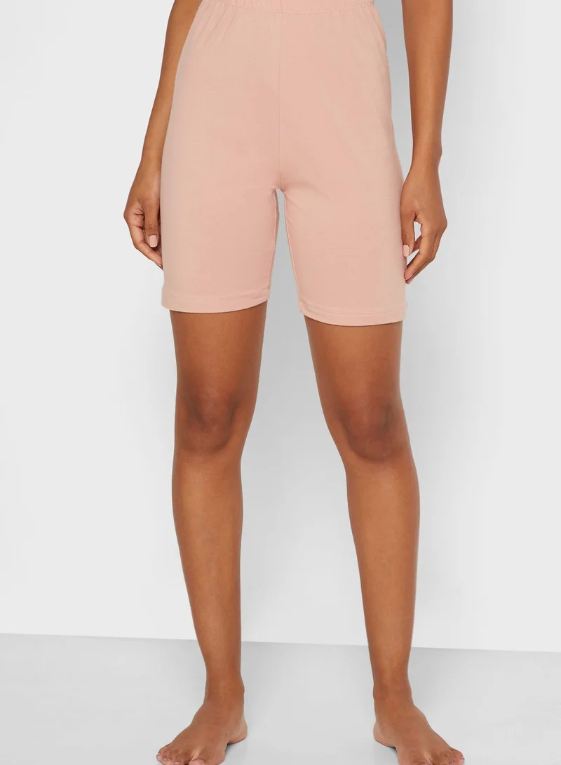 Ginger Basics Oversized T-Shirt & Cycling Shorts Set