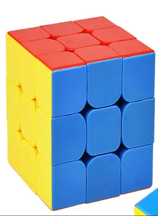 لعبة مكعبات غوغا السحرية عالية السرعة 3×3×3، مطابقة الألوان - قابلة لتعديل الشد وبدون ملصقات - Image 2